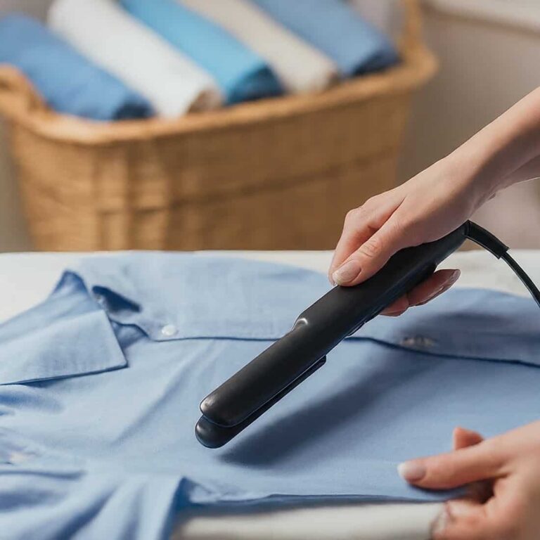 Can You Iron Your Clothes with a Hair Straightener