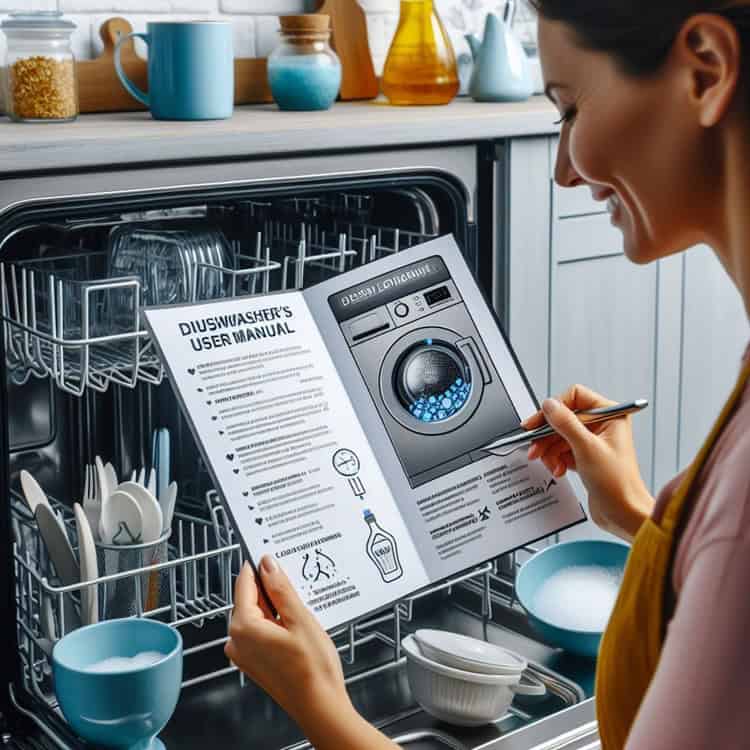 How to clean a dishwasher that does not have a removable filter