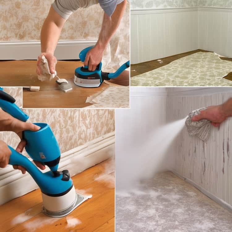 easy ways how to remove wallpaper from drywall.